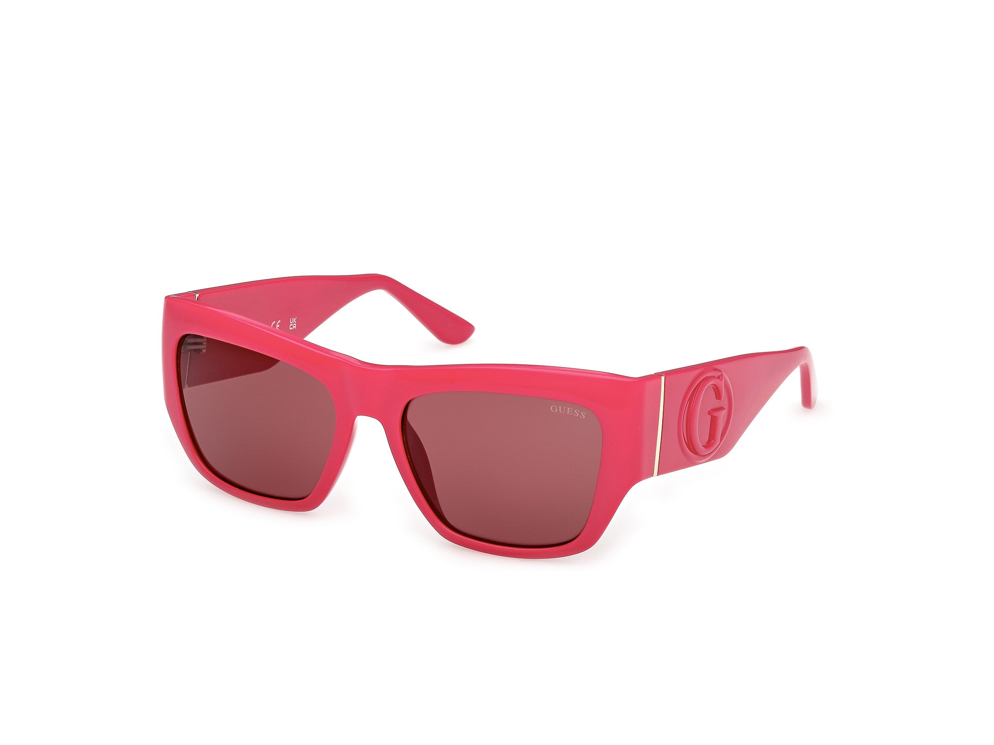 GUESS Factory Occhiali Da Sole Quadrati In Plastica Con Logo A Strass