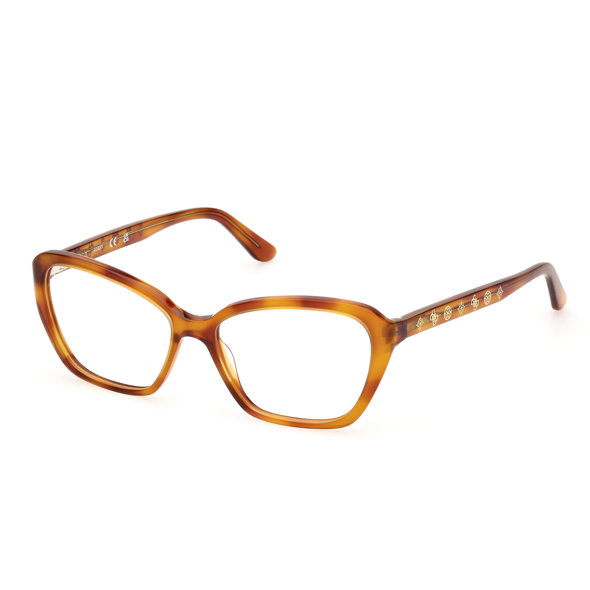 NWT Guess GU50115 Turquoise Cat Eye 52mm Eyeglasses Guess GU50115 Eyeglasses | Select Eyewear main image 3