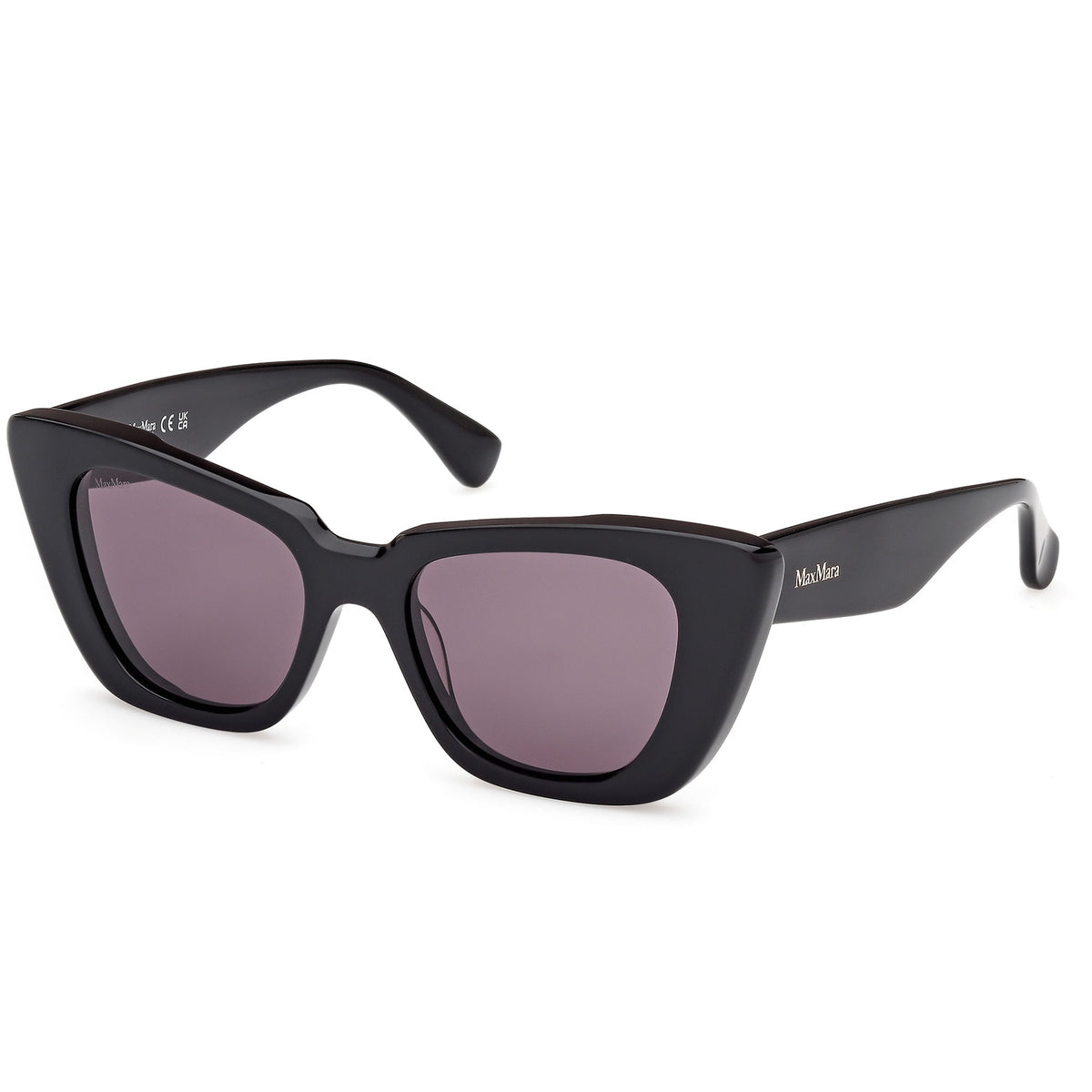 MaxMara Cat Eye Sunglasses Black Marbled MM LEISURE WZM9O 55-18-145 Max Mara 57MM Cat-Eye Sunglasses | Saks Fifth Avenue main image 4