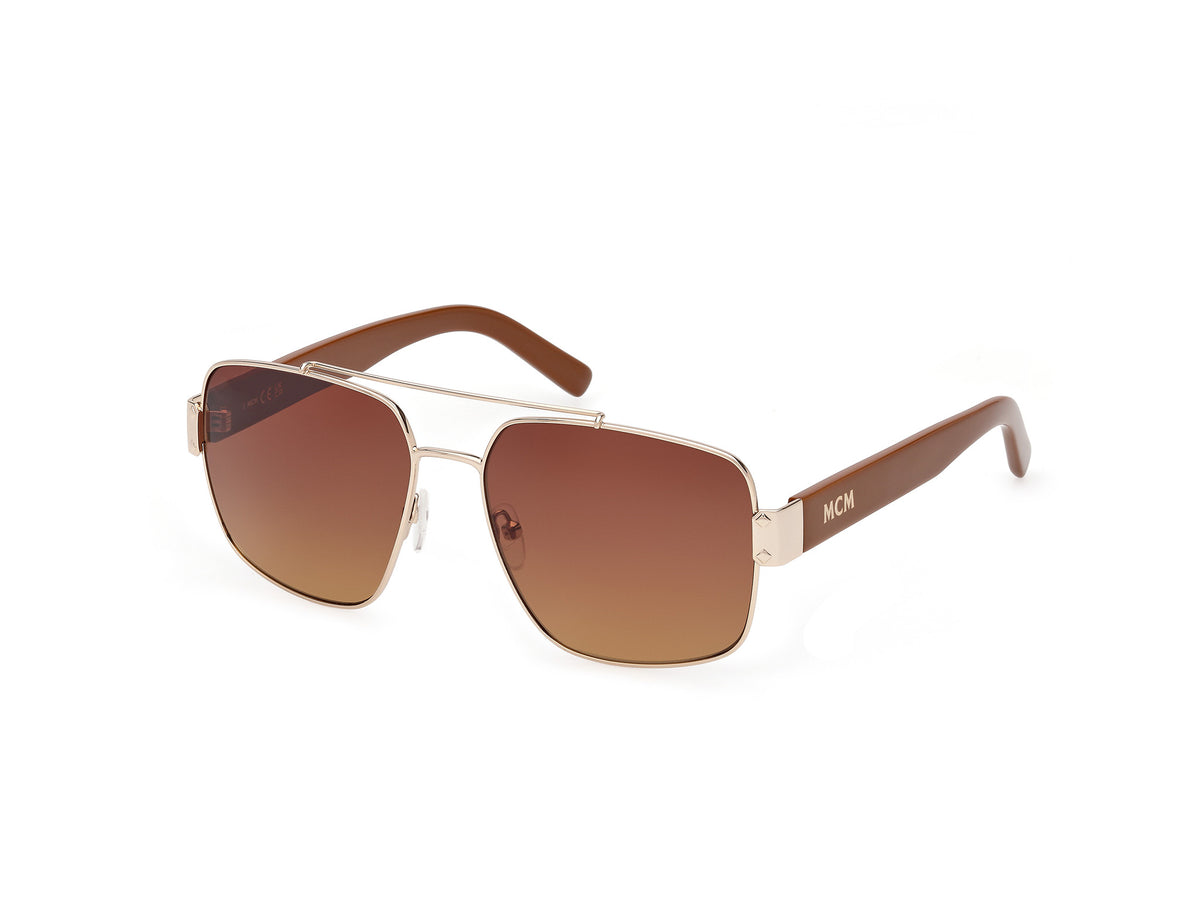 MCM Textured Brown Eyewear MCM Smoke Navigator Men main image 3
