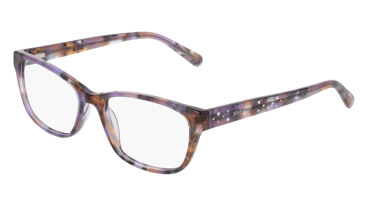 NEW NINE WEST NW 5169 500 Purple Eyeglasses 52mm with Case Nine West NW5229 Eyeglasses | Select Eyewear main image 3