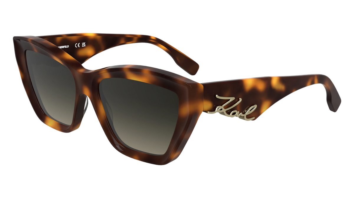 New Karl Lagerfeld Sunglasses KL6179S Color Black and White Karl Lagerfeld KL6179S (105) KL6179S Woman | Free Shipping  main image 4