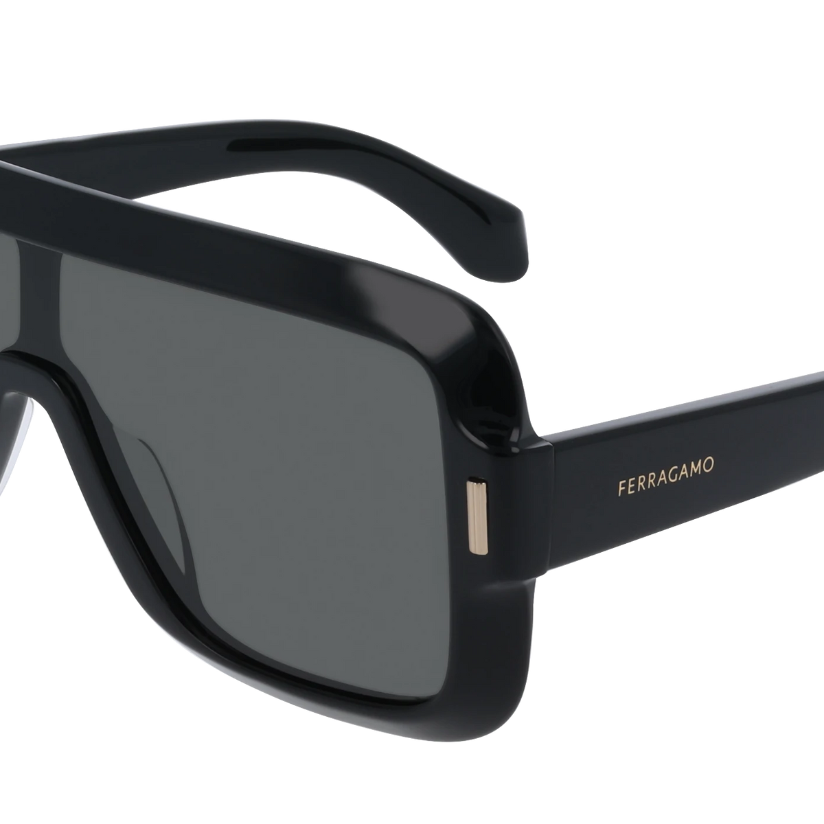 Salvatore Ferragamo SF2061SE Sunglasses 606 Pink acetate Shield Salvatore Ferragamo Red Sunglasses for Women for sale | eBay main image 3