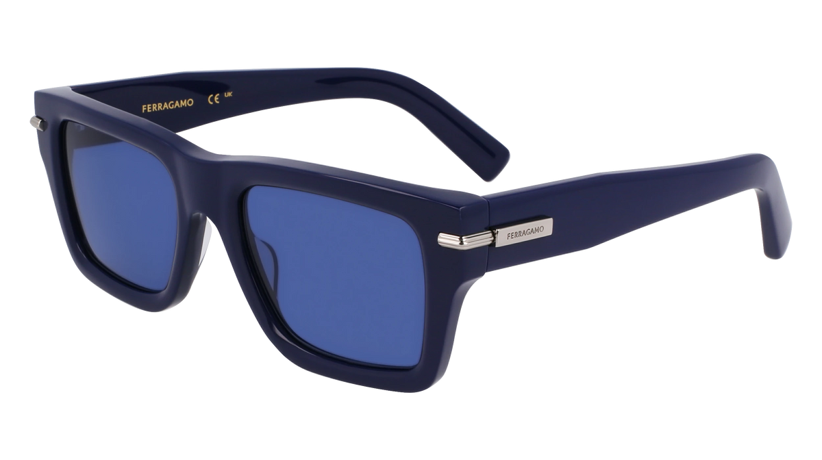 Salvatore Ferragamo SF793S sunglasses in a blue-green color gradient FRAMES ONLY Salvatore Ferragamo Blue Sunglasses for Men for sale | eBay main image 2