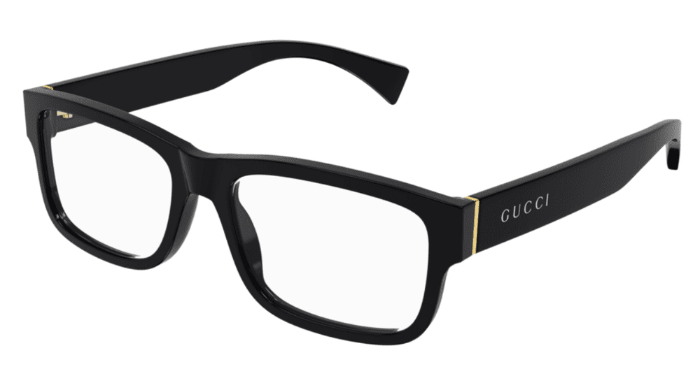 Gucci glasses frames black best sale