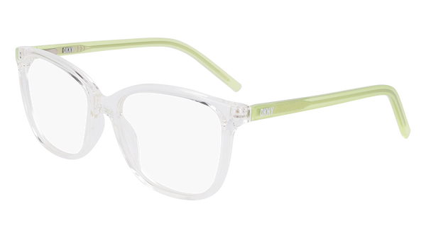 NWT DKNY DK5052-000 53mm CRYSTAL CLEAR Eyeglasses DKNY DK5052 Eyeglasses | Select Eyewear main image 4