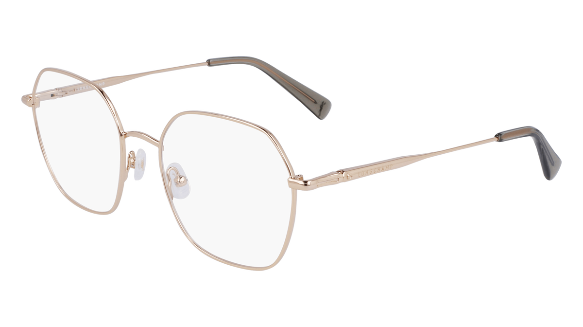 Longchamp Eyeglasses Longchamp Lo2159 714 Gold 52/17/140 - NWT LO2152 Eyeglasses - Longchamp Authorized Retailer  main image 3