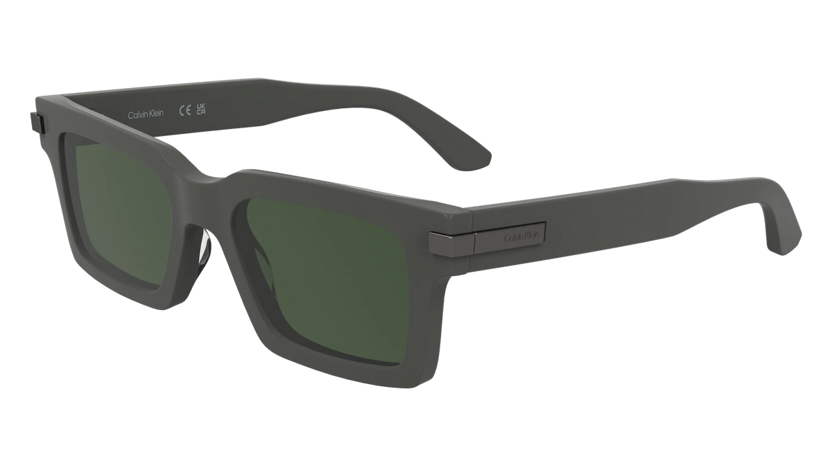 Calvin Klein Dark Green Transparent Square Sunglasses NWOT and Case Calvin Klein Sunglasses - transparent green/green - Zalando main image 4