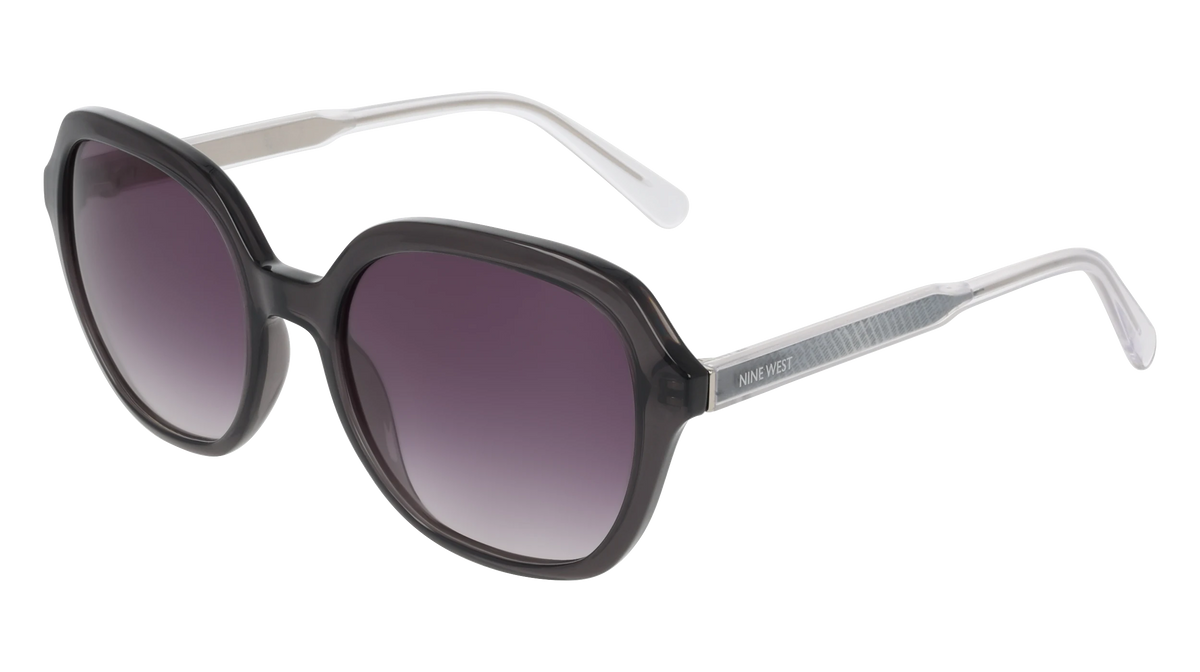 Women\'s Oversized Nine West EW113 Torqouise/Purple Sunglasses NW668S Sunglasses - Nine West Authorized Retailer  main image 2