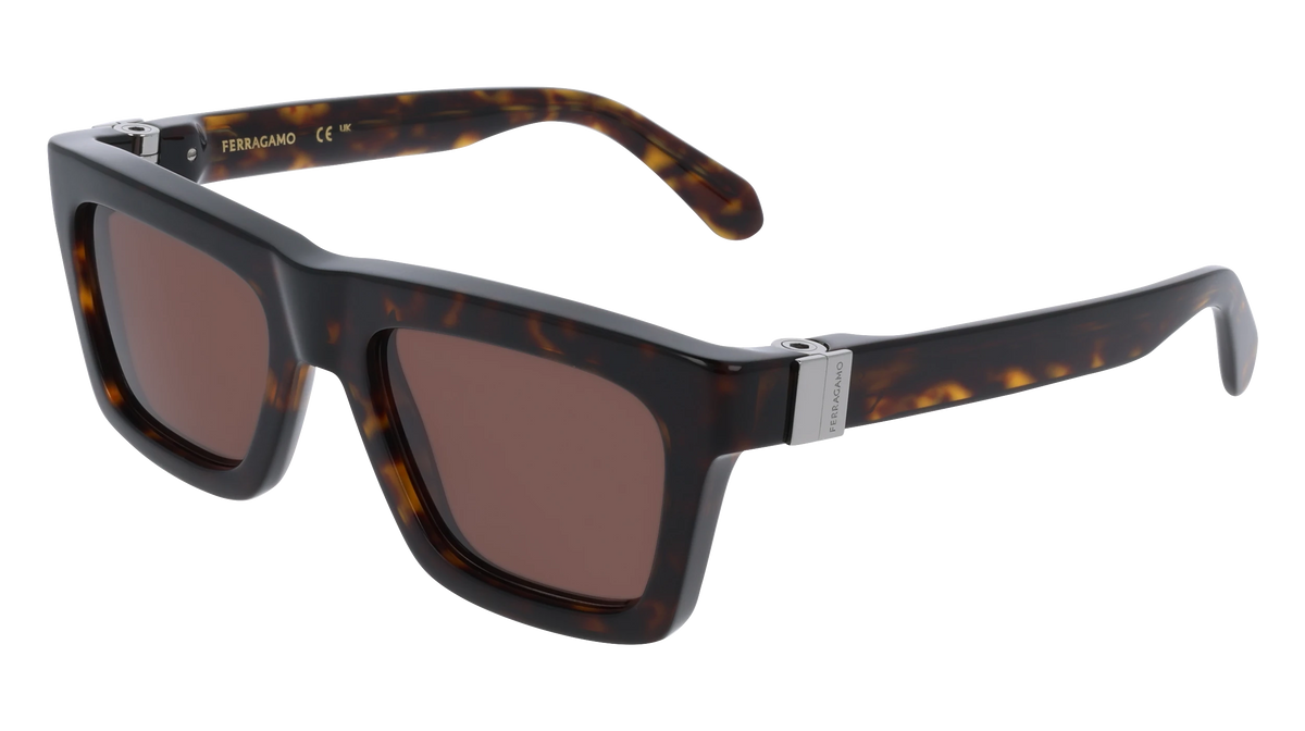 NWT Salvatore Ferragamo SF171S - 204 Bronze Mirror Sunglasses NWT Lacoste L271S-750 Gold 54mm Sunglasses main image 2