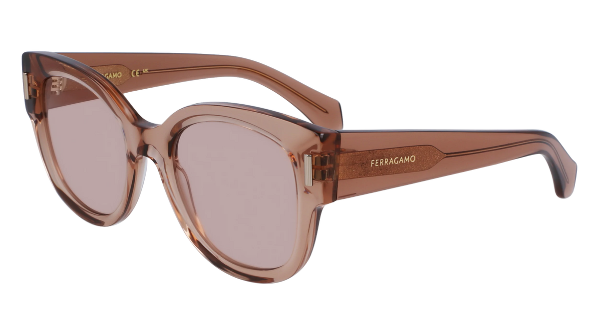 Salvatore Ferragamo Sunglass Frames
SF207S 766 Amber Gold Tortoise 60mm Amazon.com: Ferragamo Salvatore Tortoise Plastic Frame Brown  main image 3