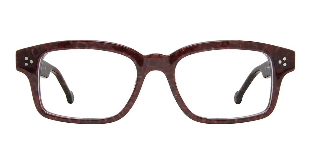 L.A. Eyeworks MINGUS Pomegranite Eyeglass