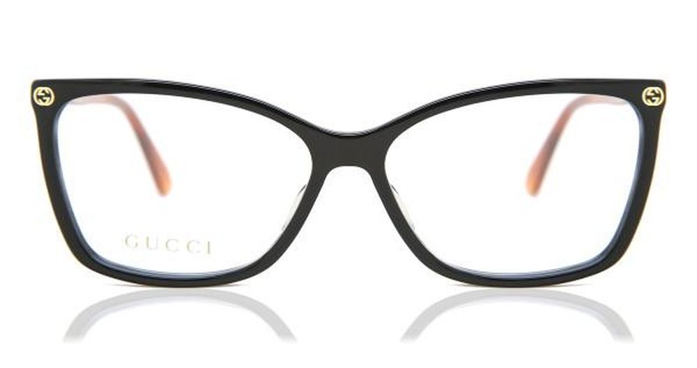 Gucci GG0025O Black Havana Eyeglass for Women