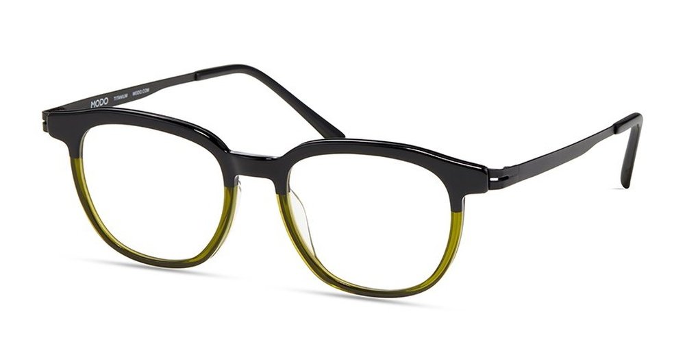 Bundle of two Modo frames VS1 Eyeglasses, store black and tortoise