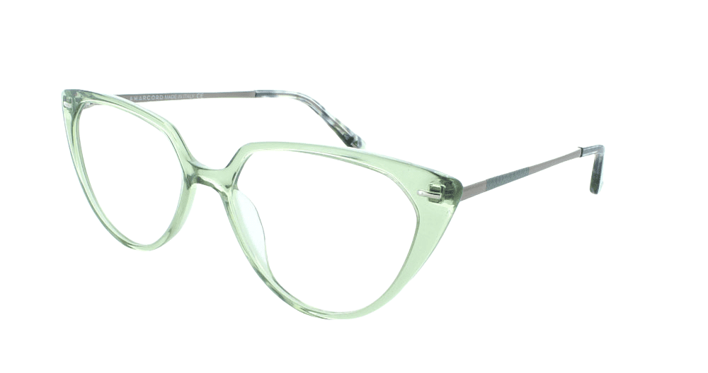 Tribeca Eyewear COLLISTER Transparent Light Green Eyeglasses