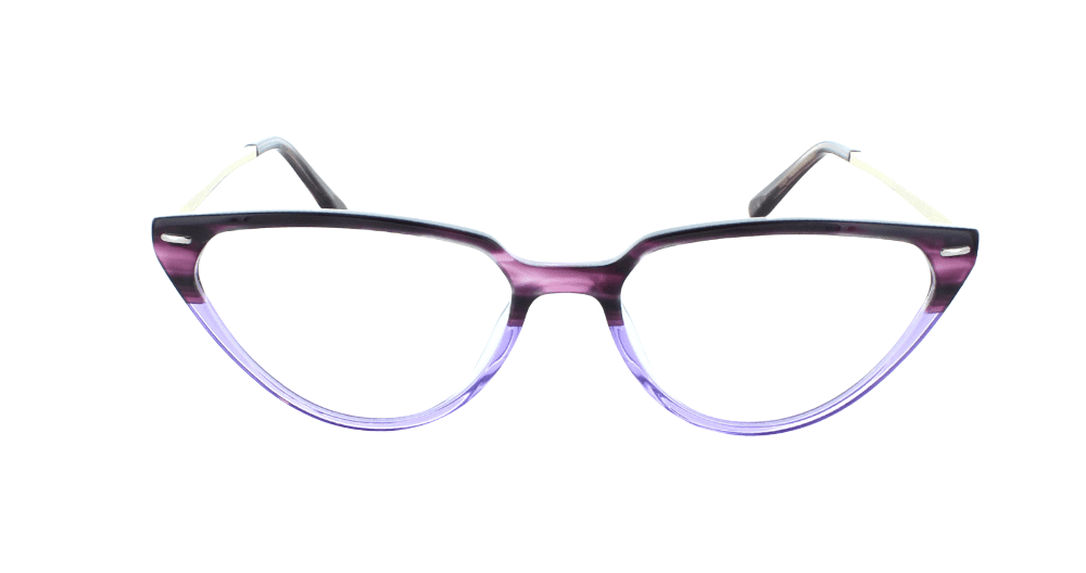 Tribeca WORTH Purple/Gold Eyewear for Women