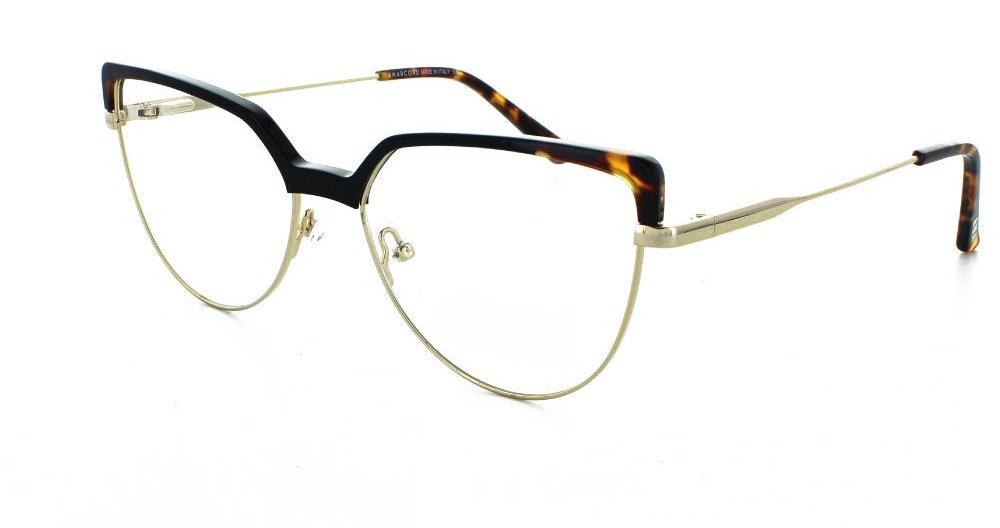 Tribeca Eyewear Bowery Black Tort gold Eyeglasses