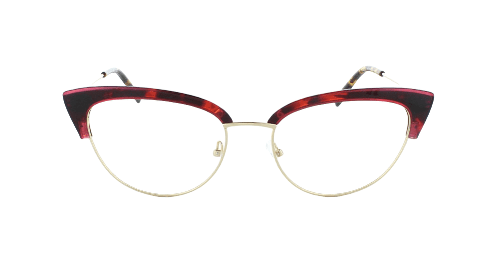 Tribeca Watts Burgundy Tortoise Gold Eyewear for Women