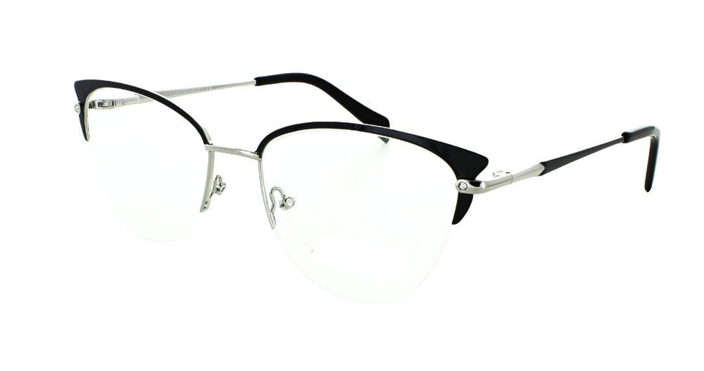 Tribeca Eyewear - Beach Black/Silver EyeGlasses