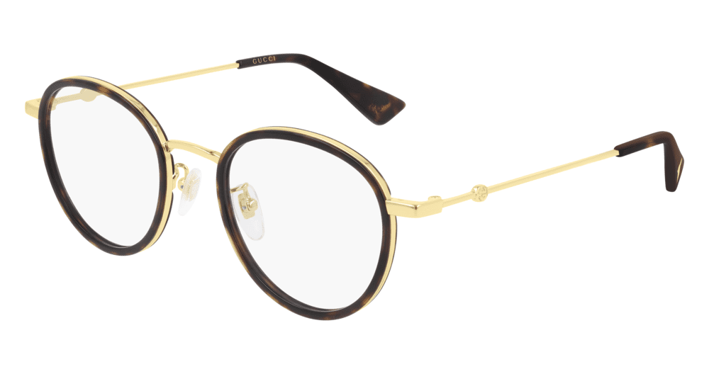 Gucci GG0608OK Havana Gold Eyewear