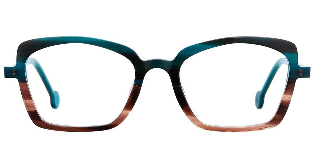 L.A. Eyeworks LOQUAT Whale Tortoise Eyeglass