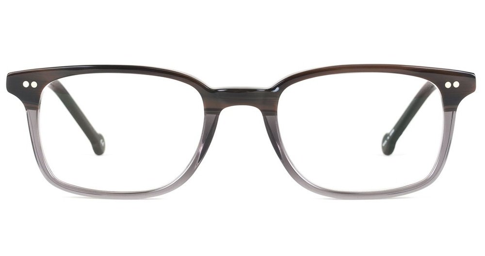 L.A. EYEWORKS TWILL black Ice Matte Eyeglass